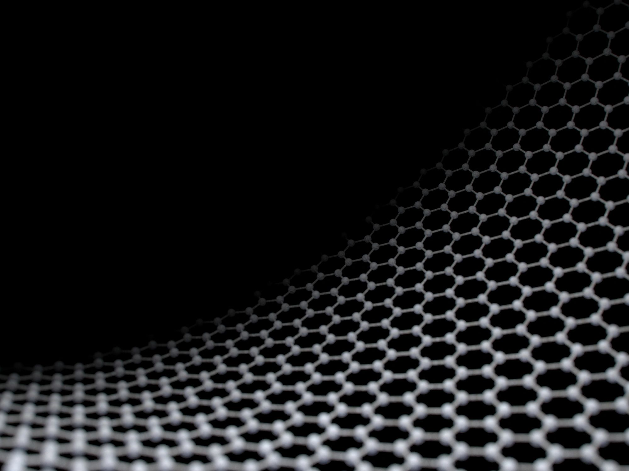 Abstract nanotechnology structure representing advanced materials