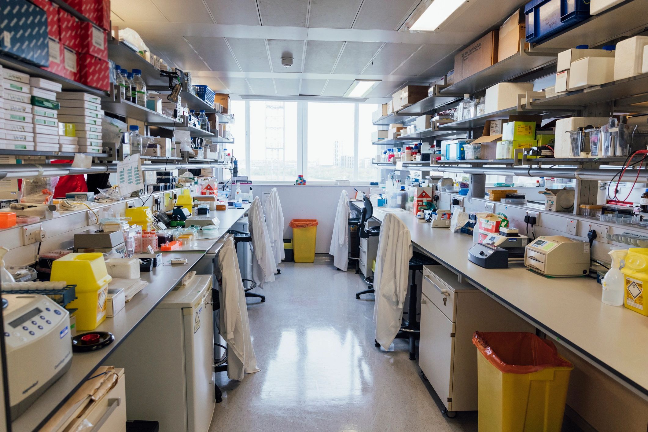 Materials science laboratory representing R&D validation and testing